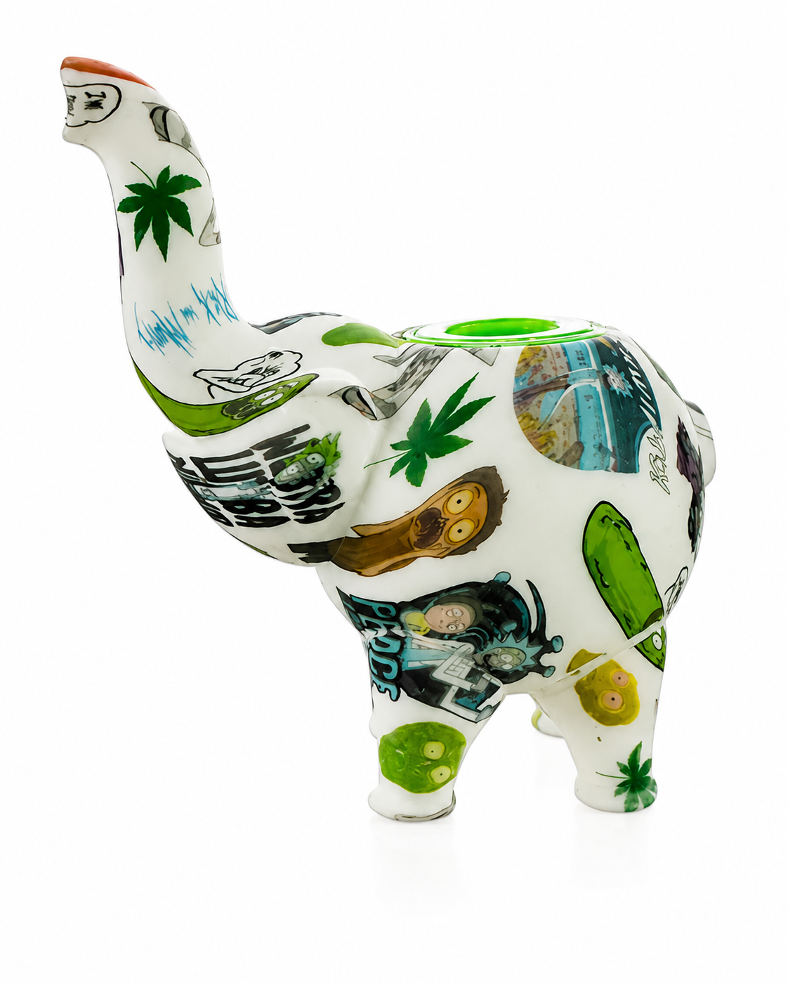 Mini Elephant Silicone Bong