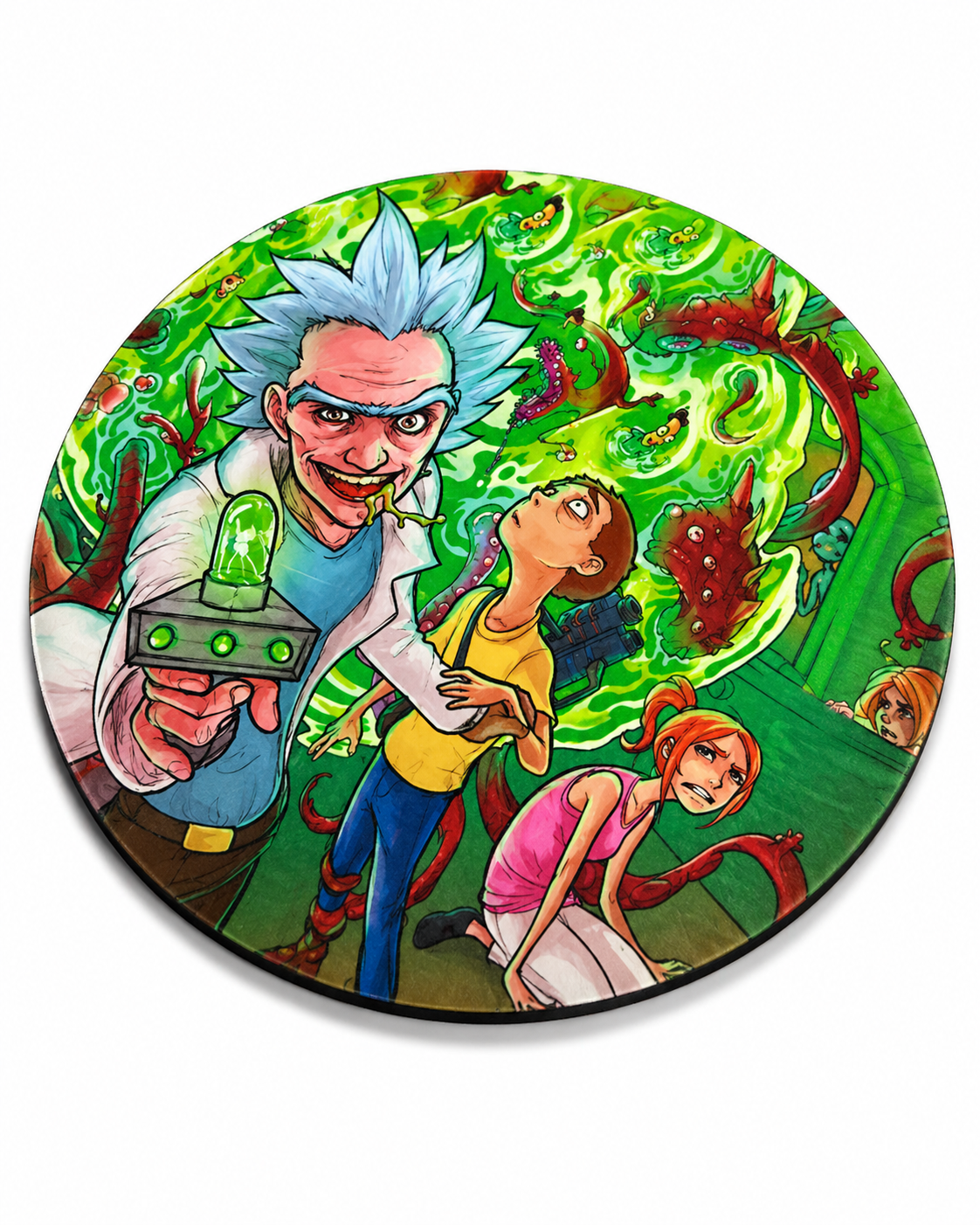 Round Silicone Dab Mat