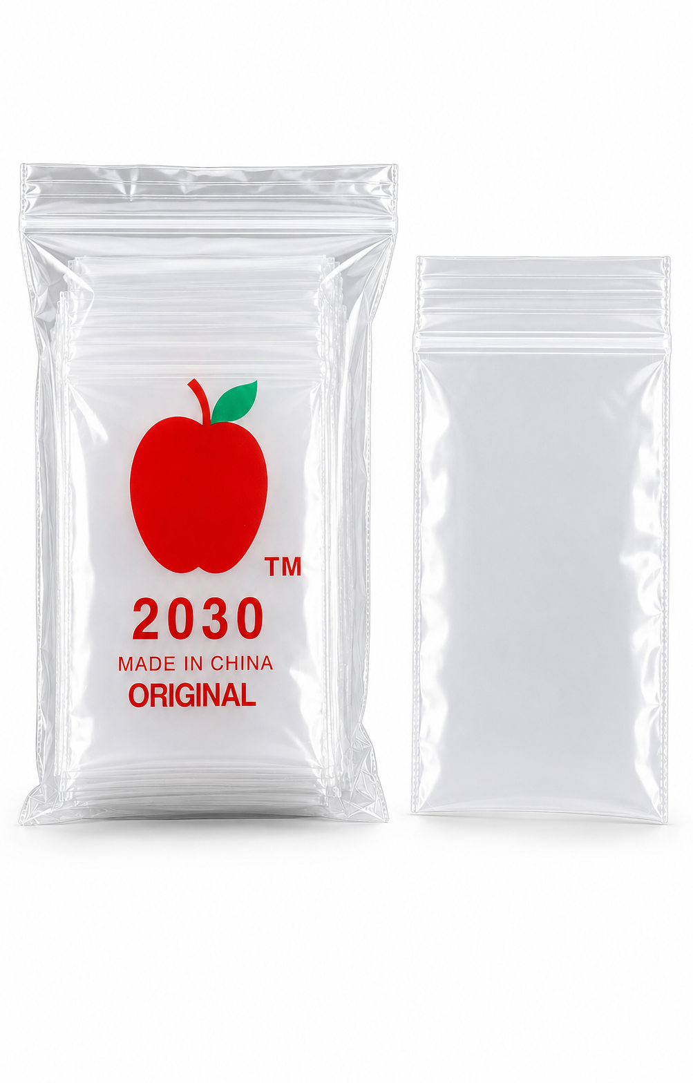 Apple Ziplock Bags 2030