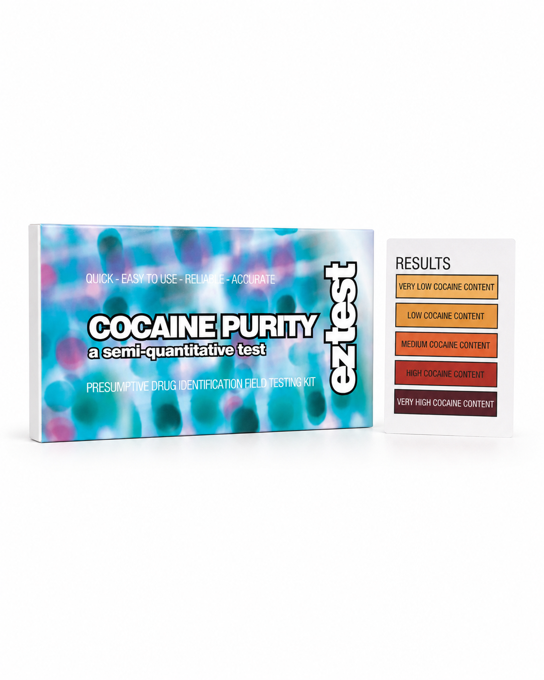 EZTest Cocaine Purity Testing Kit