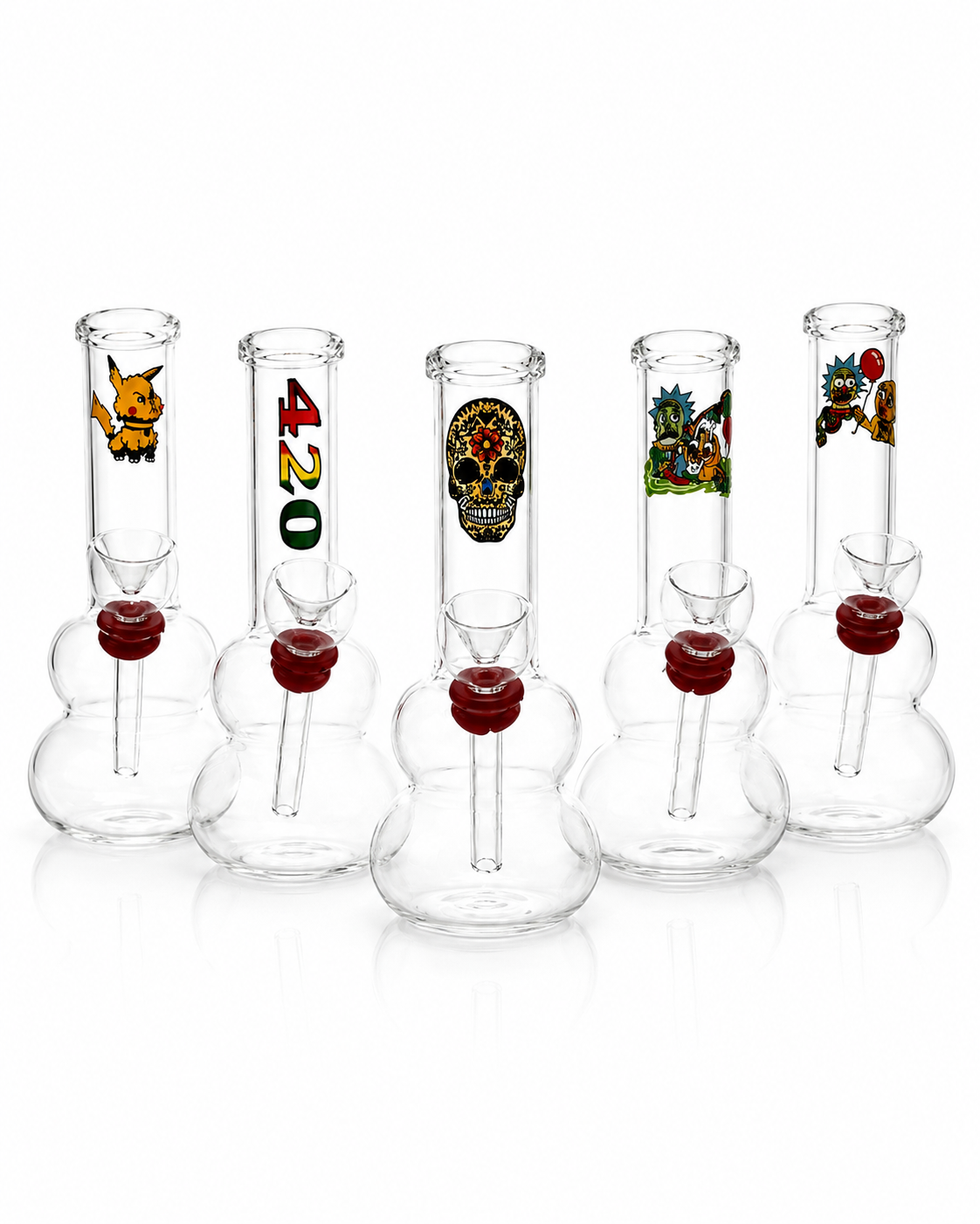 Straight Tube Mini Bubbler