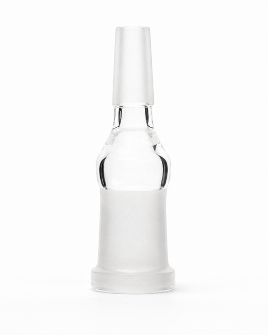 Frosted Glass Adapter - 10mm Male to 14mm Female