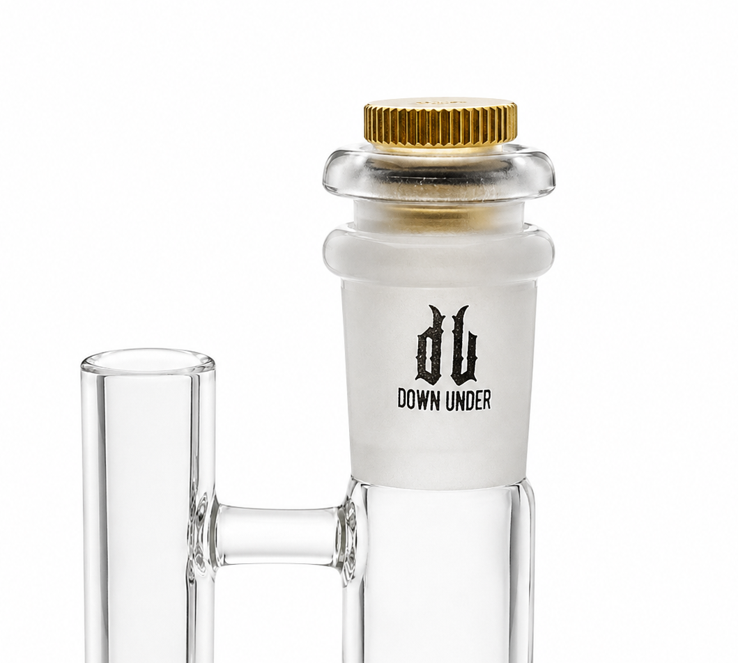 Frosted Glass Adapter - 14mm Female to 18mm Male