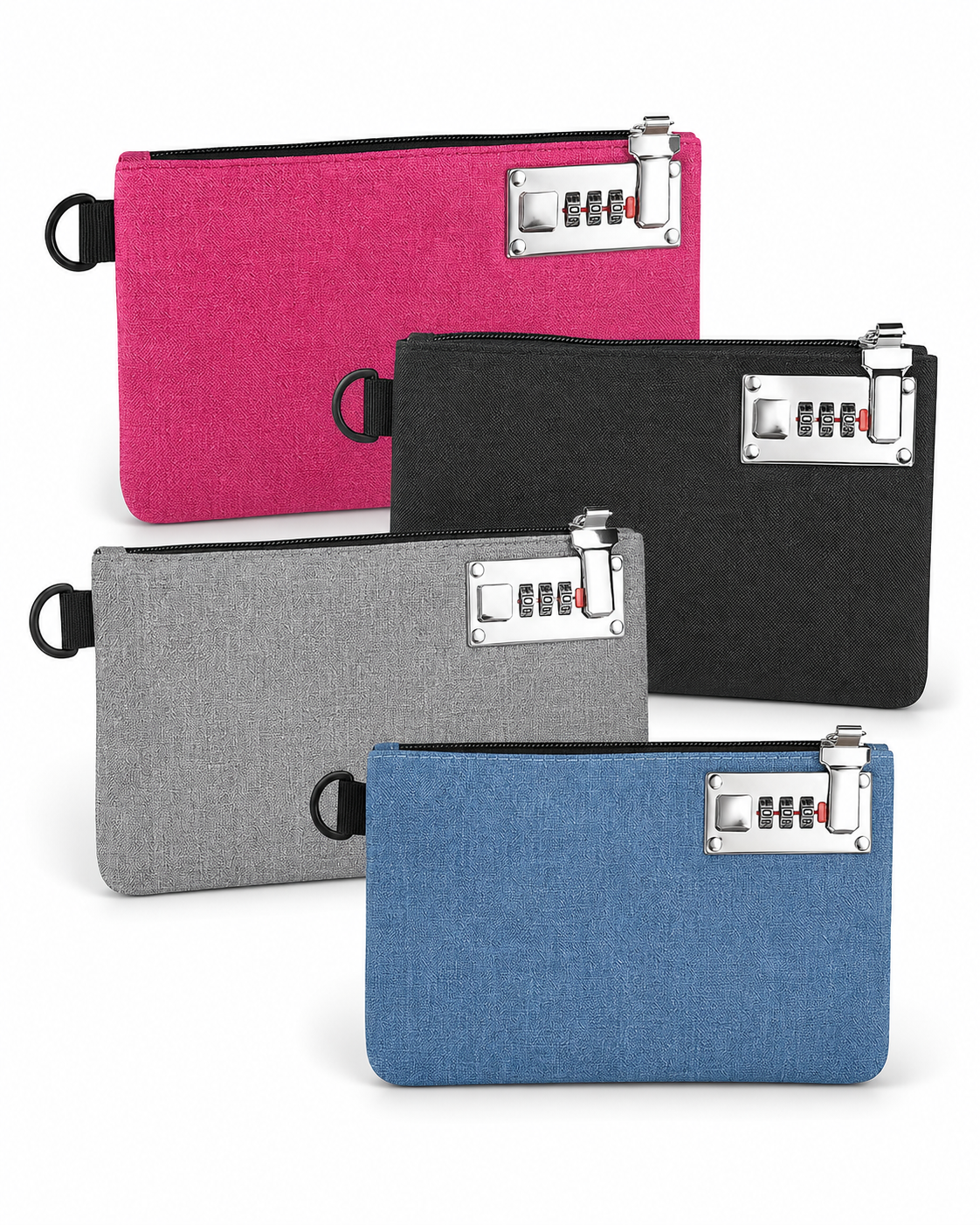 Lockable Card Holder Wallet