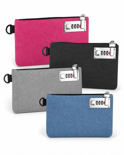 Lockable Card Holder Wallet