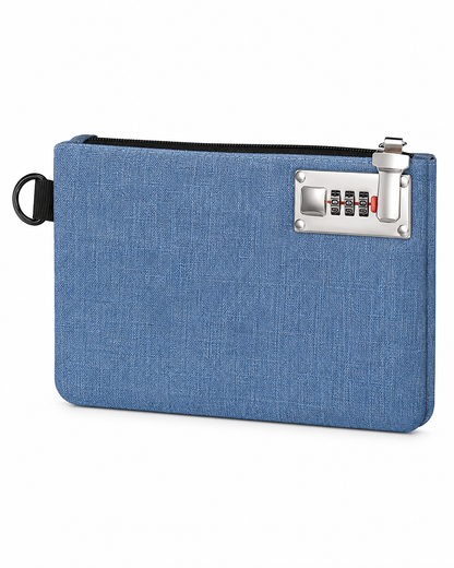 Lockable Card Holder Wallet