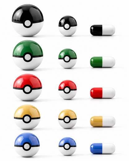 Pokeball Marble Terp Slurper Set