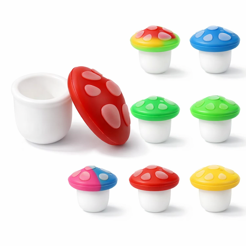 Mushroom Silicone Container