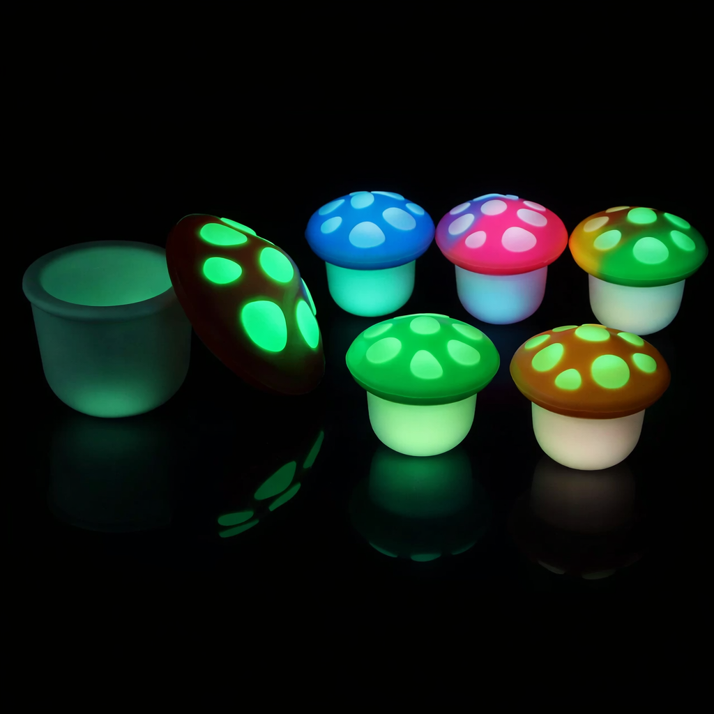 Mushroom Silicone Container