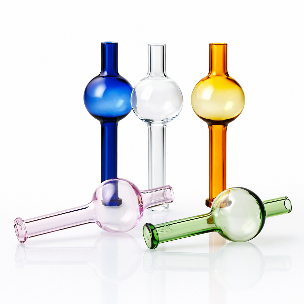 Tall Glass Bubble Cap