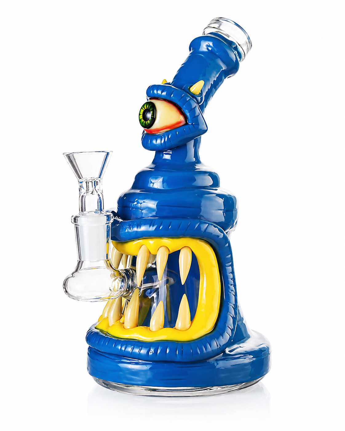 3D Blue Monster Bong