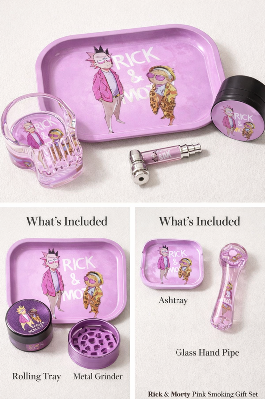 Rick & Morty Purple Tray Gift Set
