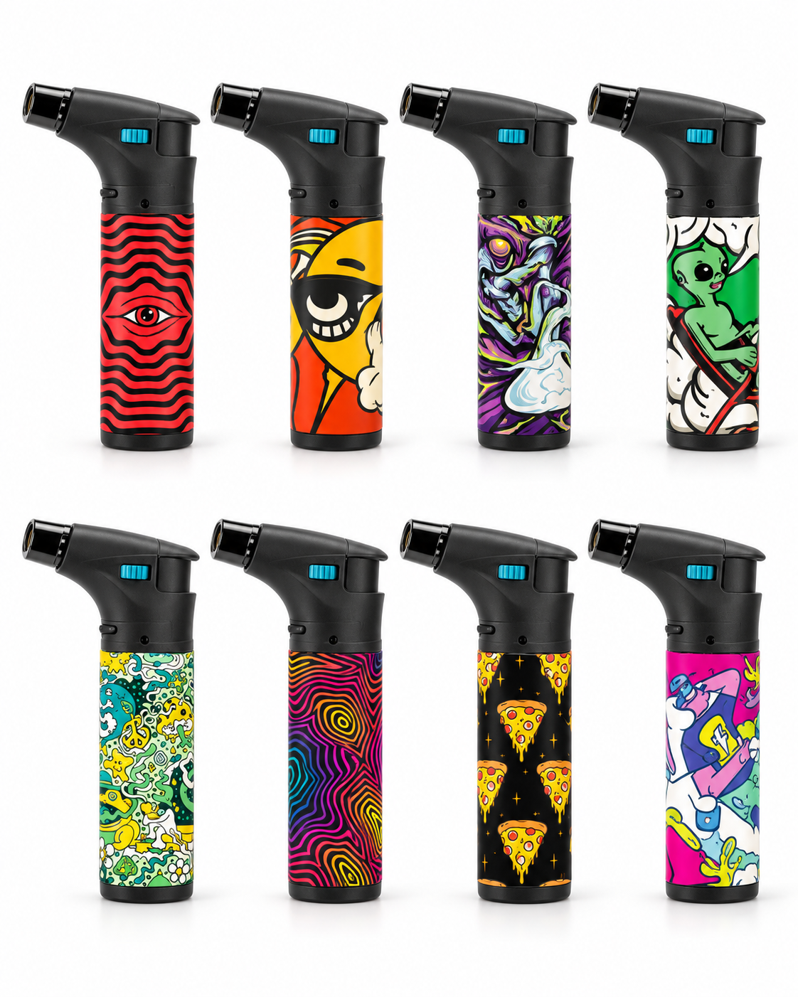 Zengaz Torch Jet Lighter - Mixed Designs