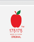 Apple Ziplock Bags 175175