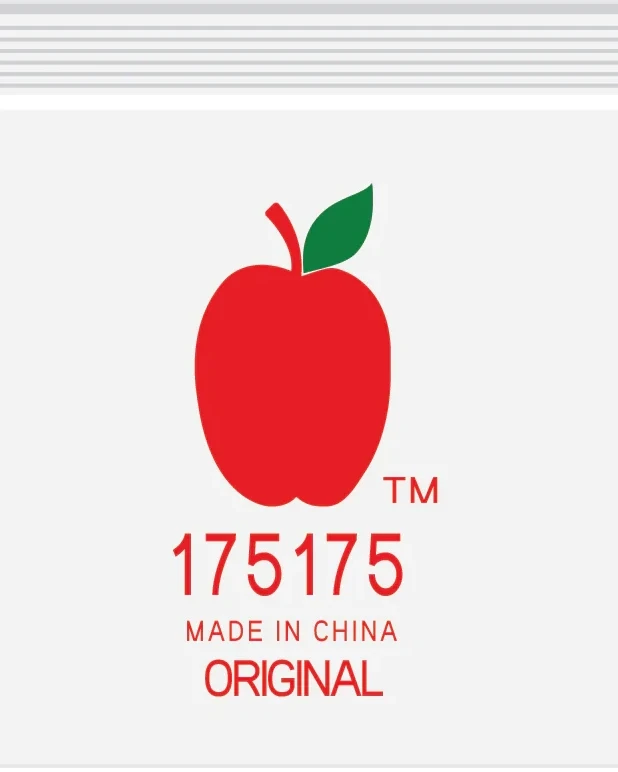 Apple Ziplock Bags 175175