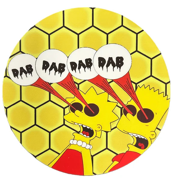 Round Silicone Dab Mat