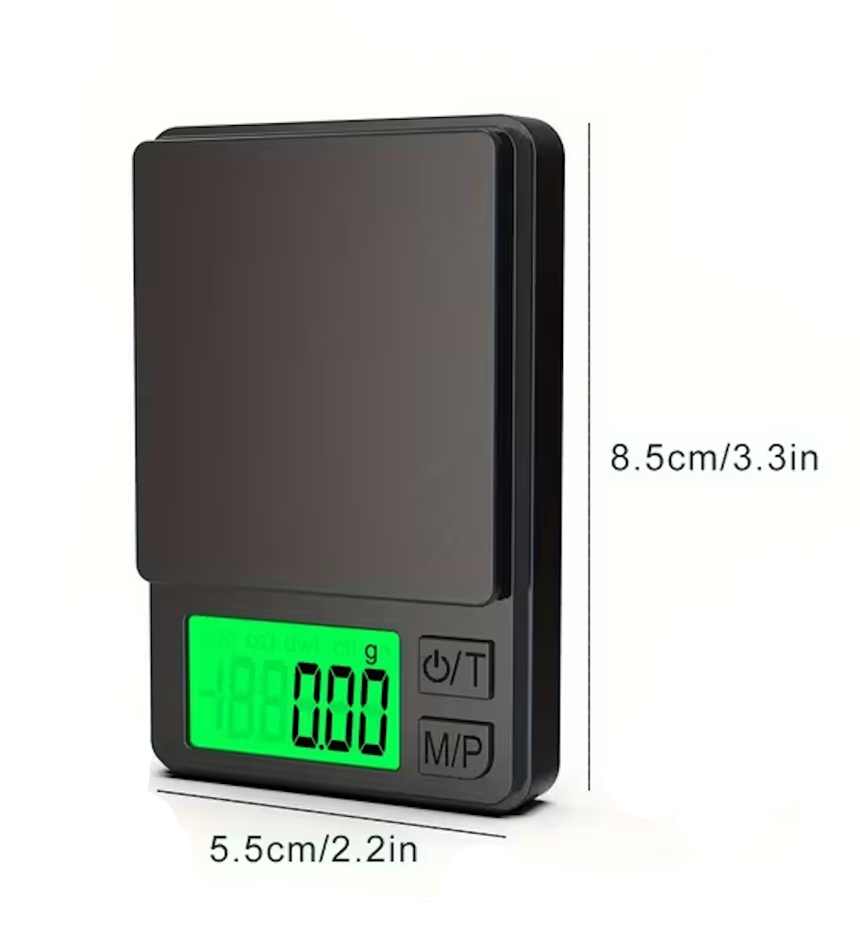 Black Precision Scales