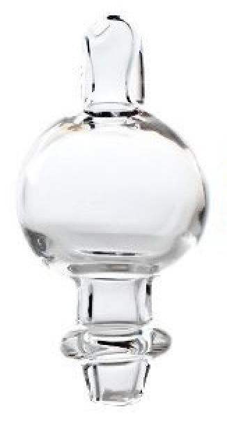 Round Glass Bubble Cap