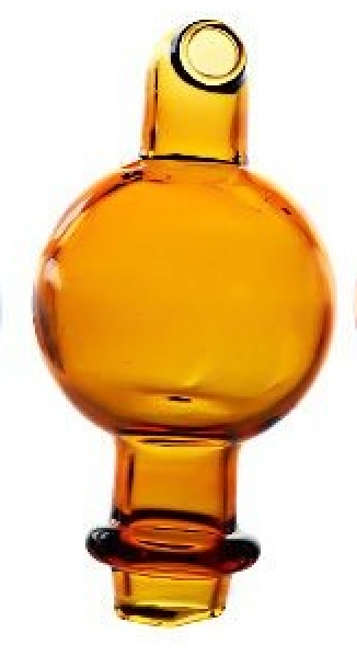 Round Glass Bubble Cap