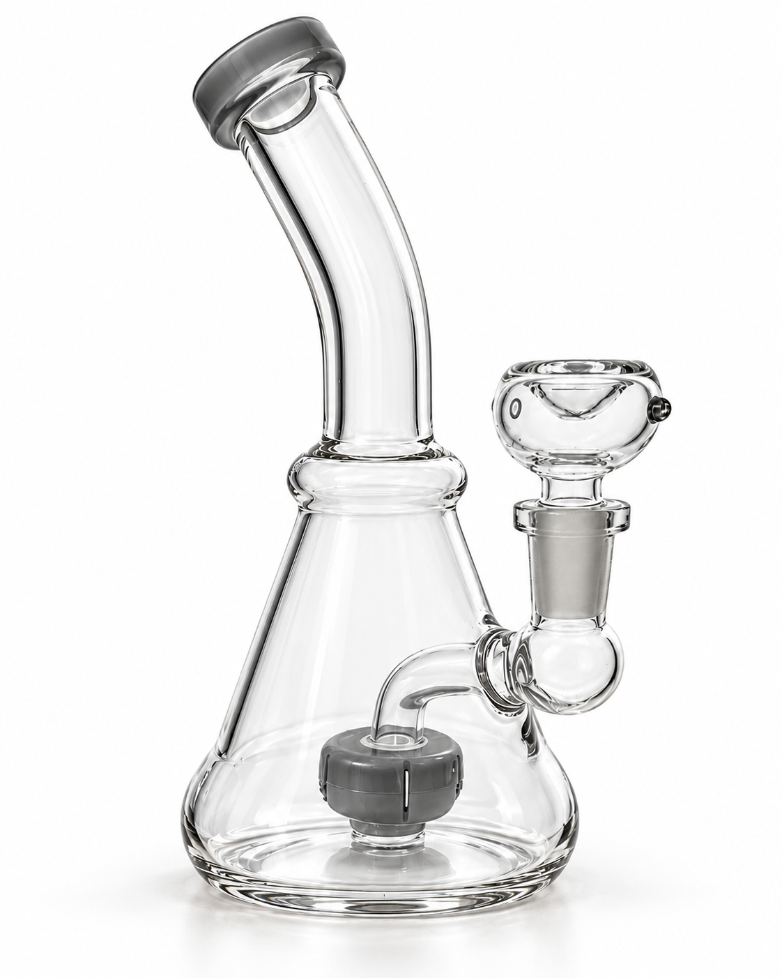 Mini Bent Neck Beaker Bong – 16cm