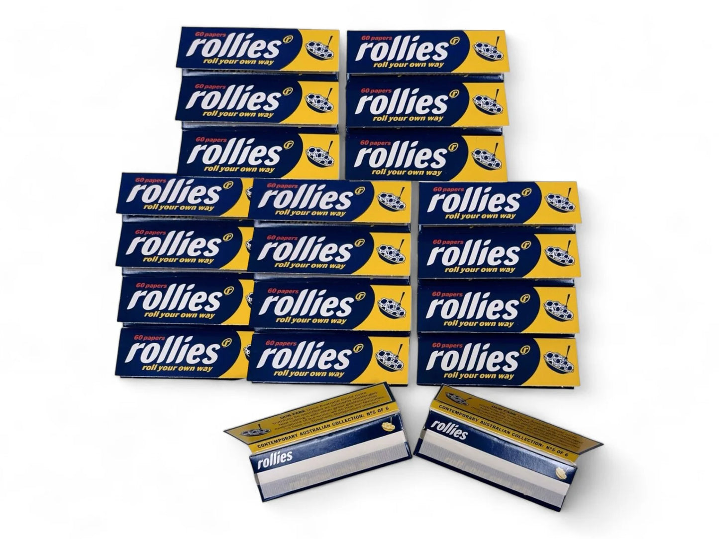 Rollies Rolling Papers - 60 Pack