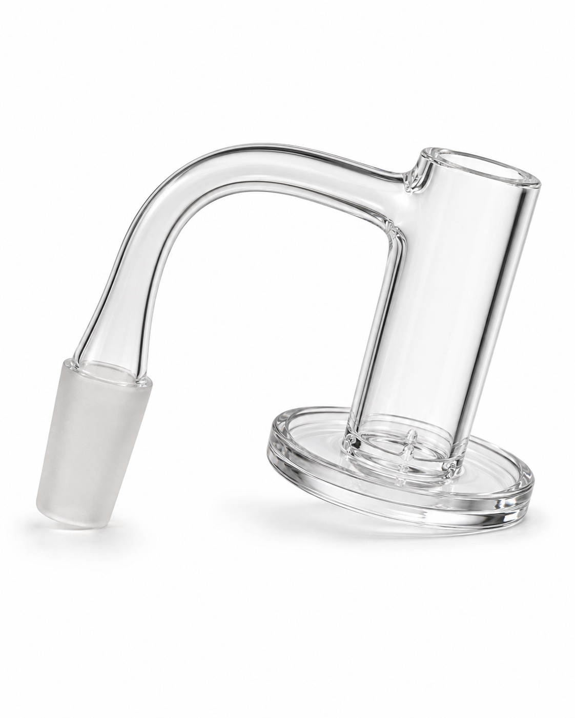 Clear Bottom Quartz Charmer Banger