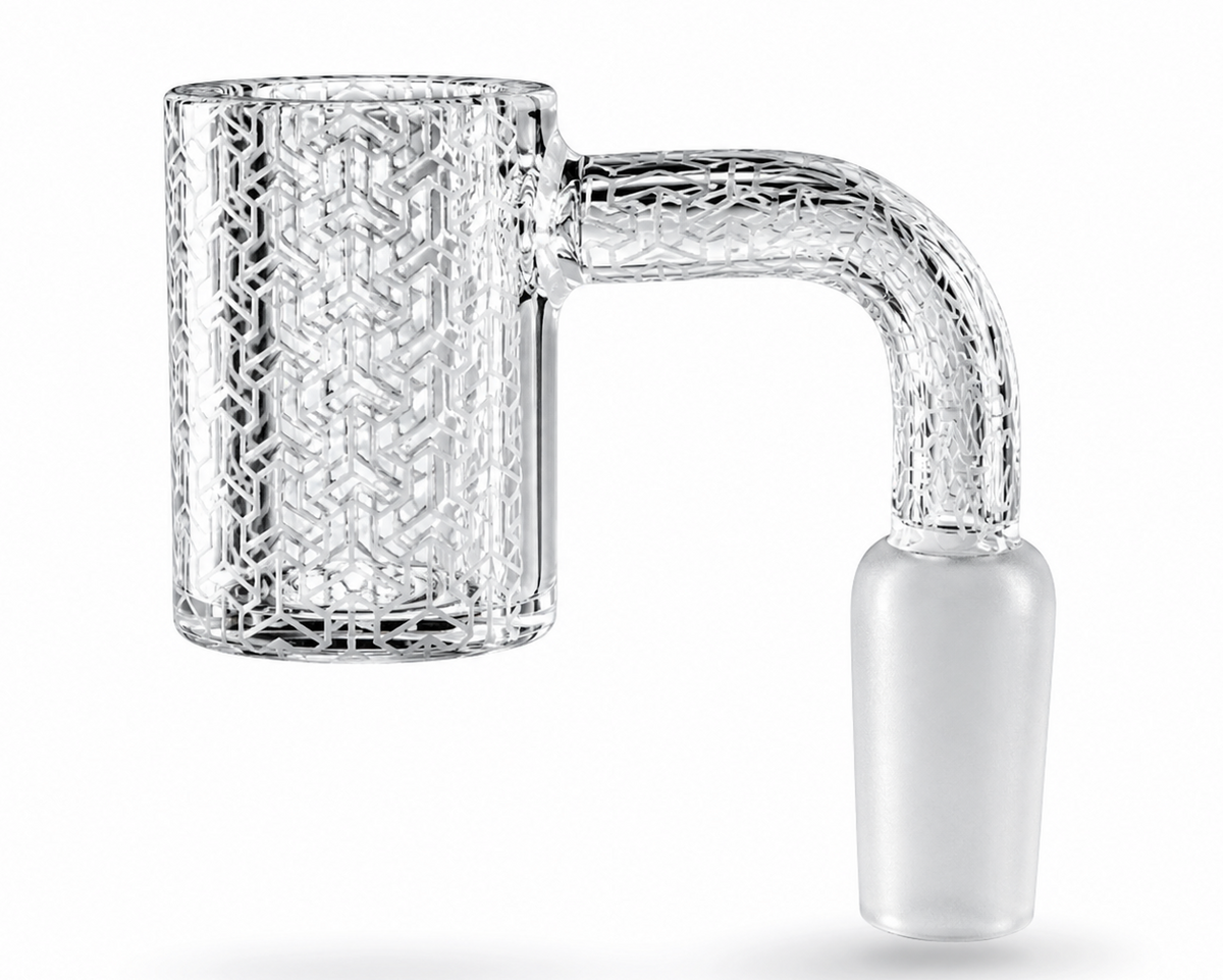 Tetra Etched Quartz Banger
