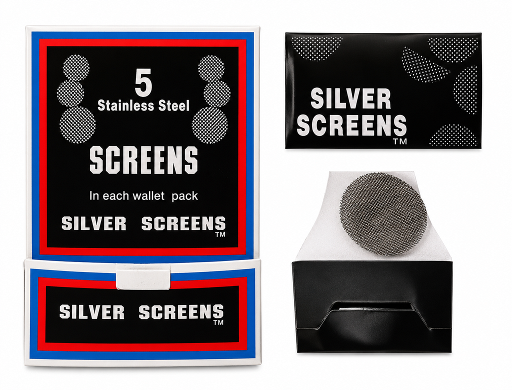 Stainless Steel Screens – 5 Pack