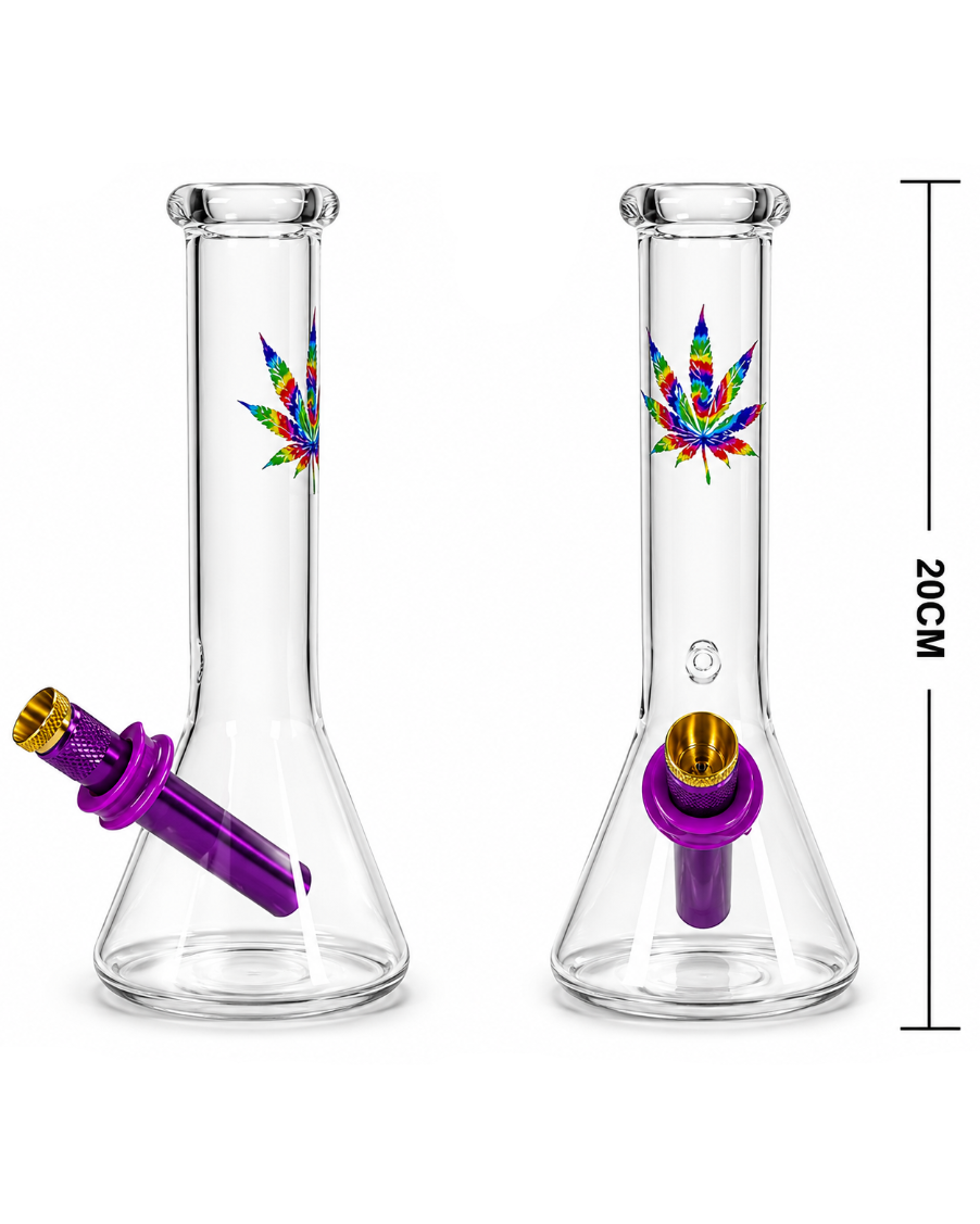 Rainbow Leaf Beaker