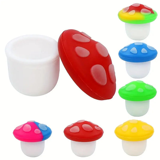 Mushroom Silicone Container