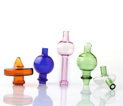 Tall Glass Bubble Cap