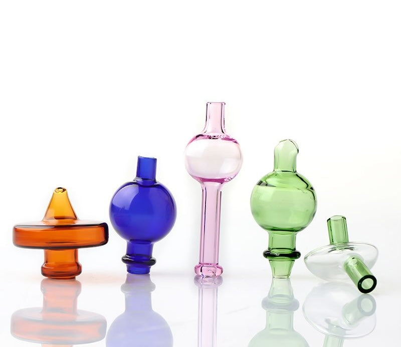 Round Glass Bubble Cap