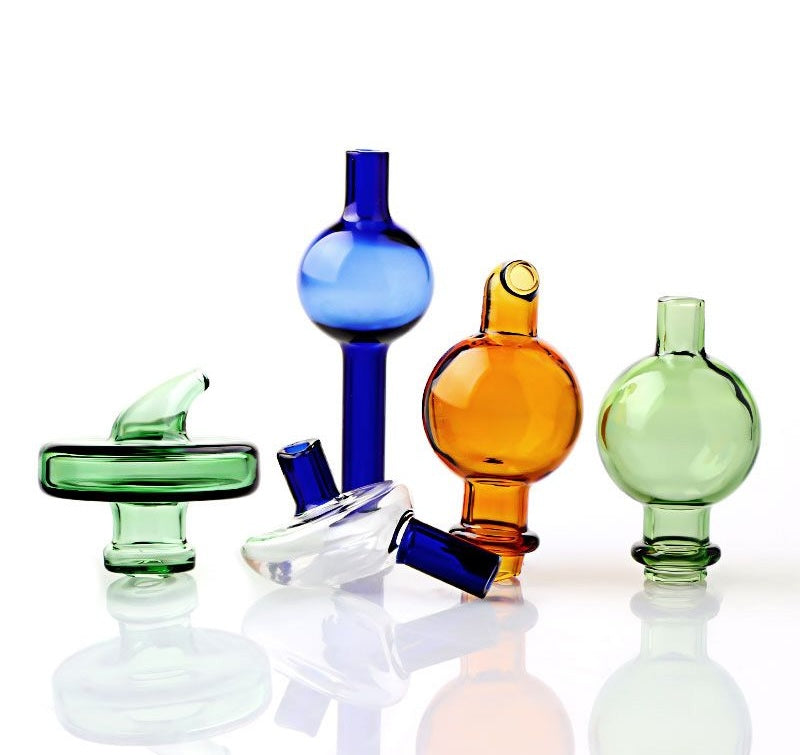 Round Glass Bubble Cap