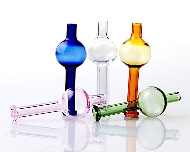 Tall Glass Bubble Cap