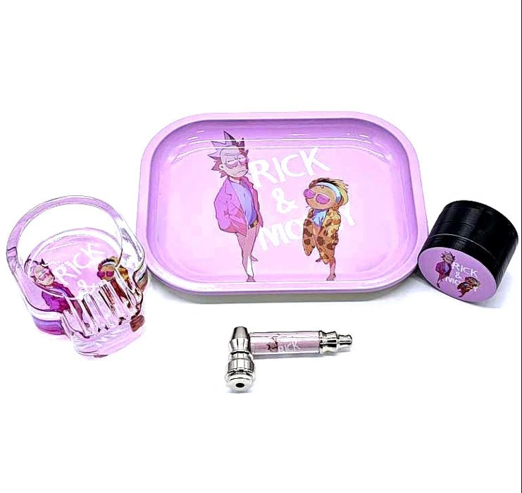 Rick & Morty Purple Tray Gift Set